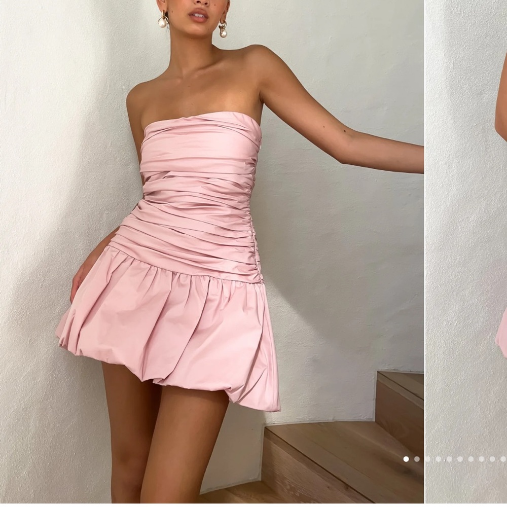 meshki pink fran dress